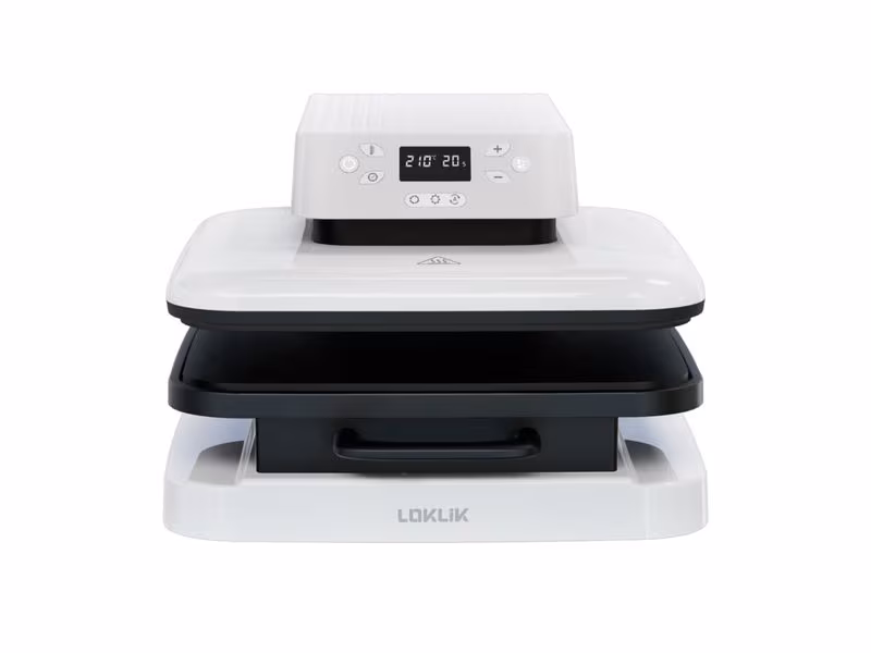 LOKLIK Prensa , prensa térmica automática