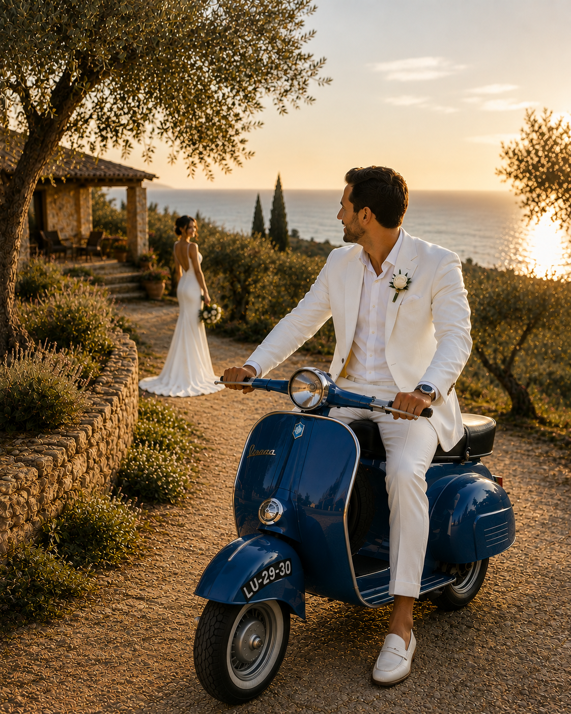 Vespa Casamento