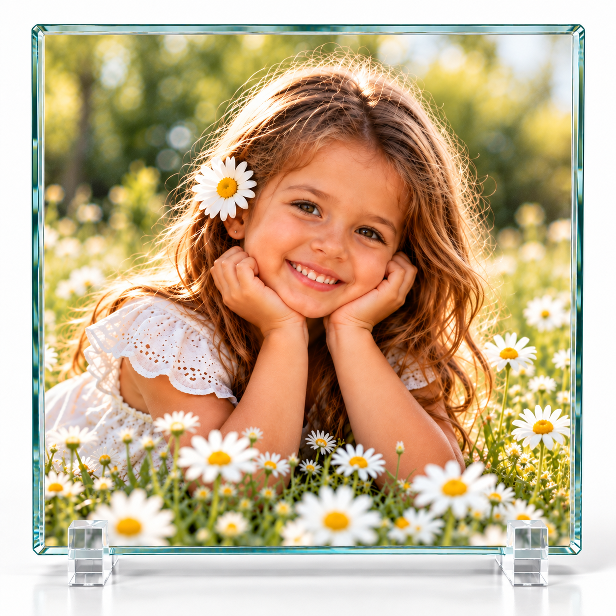 Fotopainel de vidro personalizado